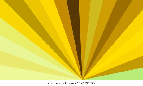 Abstract Orange and Yellow Radial Background Design