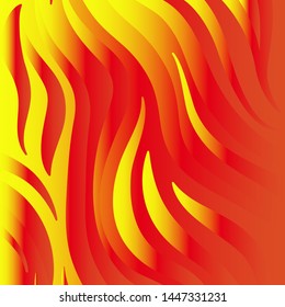 abstract orange yellow traditional gradient background with pattern for burning effect vector design template