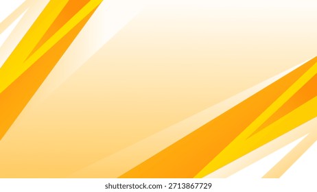 Abstract orange, yellow, and white diagonal background. Modern dynamic wallpaper. Suitable for templates, sale banners, business ads, events, presentations, web, and pages
