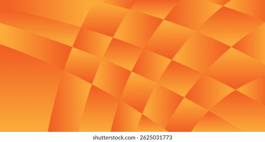 abstract orangebackground with gradient color and artistic dynamic line decoration.
