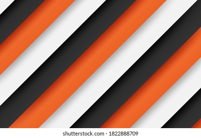 Abstract. orange,black overlap shape background. Halloween theme
color. vector.