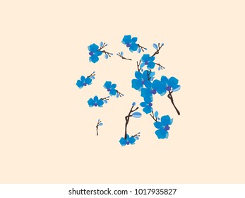 Abstract orchid pattern. Gentle flowers background. Vector illustration for invitation, card, celebration, party, carnival, festive holiday and Your project. Pastel Background