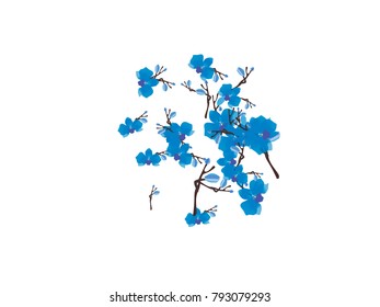 Abstract orchid pattern. Gentle flowers background. Isolated. Vector illustration for invitation, card, celebration, party, carnival, festive holiday and Your project.