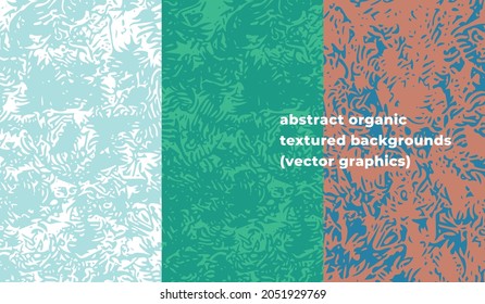 Abstract organic background, floral textured pattern, green cosmetic label template, vector botanic backdrop, sale card with flat herbal design elements, packaging natural cosmetic, ecology banner.