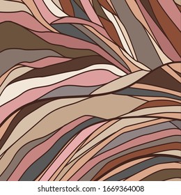 Abstract organic background with hand drawn line art.