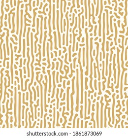 Abstract organic background, natural maze labyrinth, reaction diffusion pattern. Seamless vector pattern. Abstract natural background. Organic texture