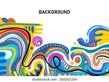 
abstract organic background vector, for social media, print, poster