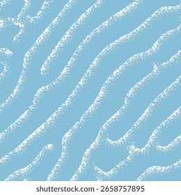 Abstractas fondo orgánico azul y blanco con textura granulada. Patrón orgánico de difusión de reacción sin fisuras. Fondo de Vector Abstractas.