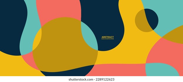 abstract organic colorful background. 70s. 80. 60s.