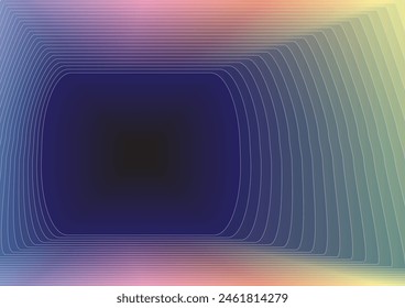 Abstract organic gradient curve background. Design for background, presentation, banner, backdrop, web, card and etc