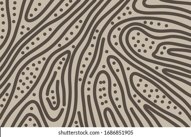 Abstract organic lines and dotes backgrounds texture