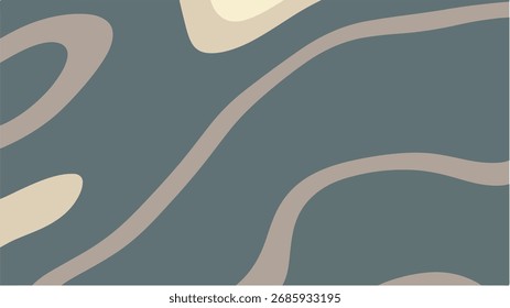 Patrón orgánico Abstractas Colores sutiles