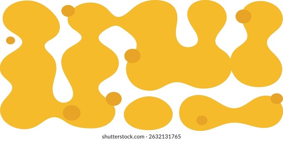 Abstract organic rectangle shapes. Uneven frame boxes