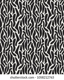 Abstract Organic Seamless Vector Pattern. Geometric texture. Repeating background.