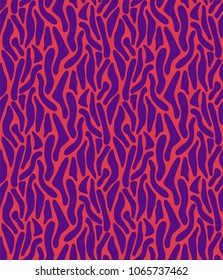 Abstract Organic Seamless Vector Pattern. Geometric texture. Repeating background.