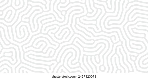 Abstract organic seamless vector pattern Simple flat light grey and white backdrop