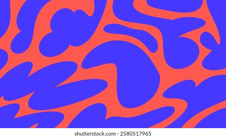 Abstract organic shape background. Doodle hand drawn background.