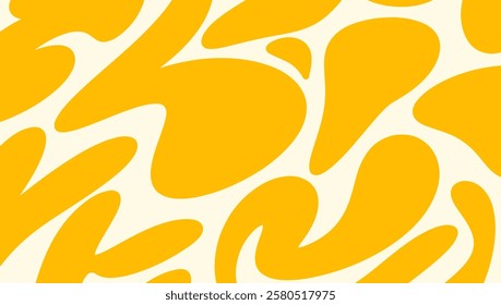 Abstract organic shape background. Doodle hand drawn background.