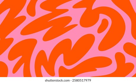 Abstract organic shape background. Doodle hand drawn background.