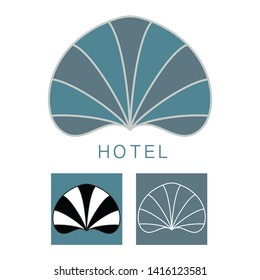 Abstract organic shape design set