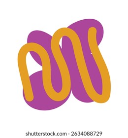 Abstract Organic Shape Element 03