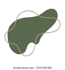 Abstract Organic Shape Element - 07