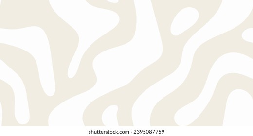 Abstract organic shape seamless pattern illustration. Smooth round shapes background, creative drawing texture print. Dynamic liquid splash repeating wallpaper design.	