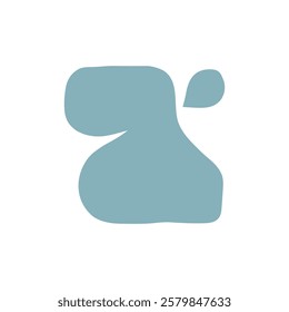 Abstract Organic Shape. Abstract shape vector