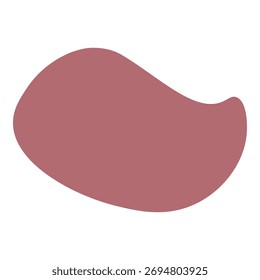 Abstract organic shape vector design