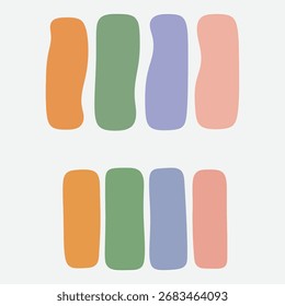 Abstract Organic Shape Vector Set