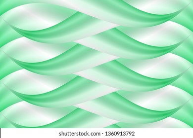 Abstract Organic shapes, aloe succulent leaf cosmetic background in clean fresh color. Trendy vector background for cosmetic packaging, banners, flyers