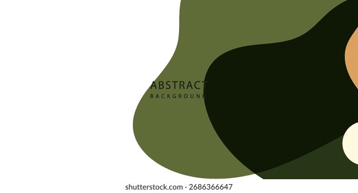 Fondo de Formas orgánicas Abstractas. Diseño de moda creativo moderno en Ilustración vectorial