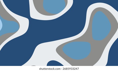 Formas orgánicas Abstractas Vector de fondo