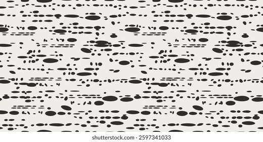 Abstract organic shapes seamless pattern