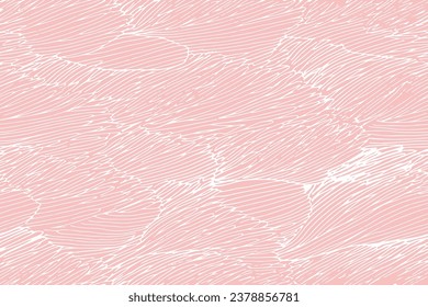 Abstract organic texture, elegant hand drawn pastel lines and shapes, seamless doodle nature pattern, vector graphic.