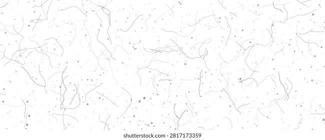 Abstract organic texture with fine strands and granular elements on a bright background. Ideal for clean design backgrounds and sophisticated branding elements.