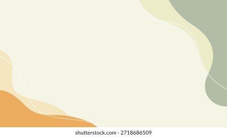 Fondo Abstractas de la onda orgánica en colores pastel, Vector moderno del Fondo de pantalla, conveniente para las Plantillas, Anuncios de la venta, anuncios del negocio, cubiertas, presentaciones, Sitios web, y páginas