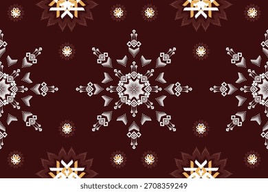 Abstract oriental ethnic geometric pattern design background for fashion, fabric, carpet, embroidery, wallpaper and other designs.