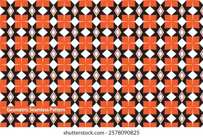 Abstract Oriental ethnic geometric, seamless pattern, graphic design geometric print pattern, design for gift wrapping paper, carpet, wallpaper, clothing, wrap, fabric, cover, textile, Etc.