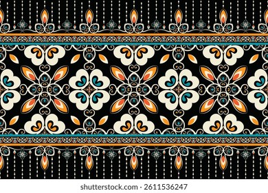 Abstract Oriental ethnic geometric, seamless pattern, graphic design geometric print pattern, design for gift wrapping paper, carpet, wallpaper, clothing, wrap, fabric, cover, textile, Etc.

