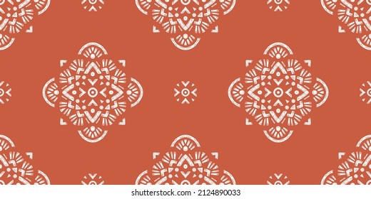 Abstract Oriental Pattern in Boho Style - endless Geometric Background.