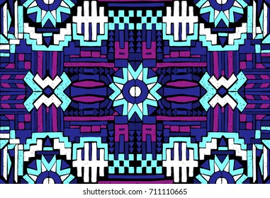 Abstract  Oriental pattern. The fabric was dyed with India ink. Indonesian batik. Ethnic motif. Marble watercolor painting. The effect of multi-colored foil.