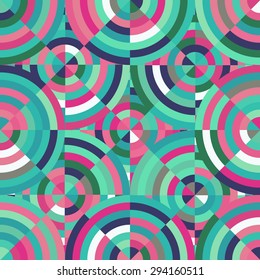 abstract original geometric seamless pattern - vector illustration