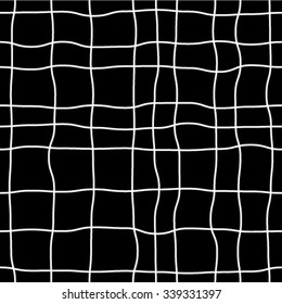 Abstract original geometrical background. Seamless pattern. Stylish simple texture with chaotically repeating lines. Vector element of graphical design.