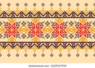 nativo original abstrato. indígena americano nativo
nativo étnico. pixel nativo geométrico.
design para a indústria têxtil, indústria da moda e também decoração de casa