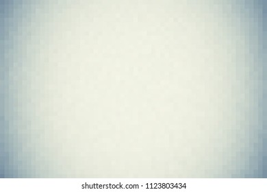 Abstract, original, plain blue pixel background. Vector illustration for Your design.