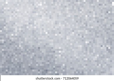 Abstract, Original, Plain Gray Pixel Background. Vector Illustration For Your Design.