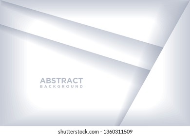 Abstract ornament background with 3d paper art style.