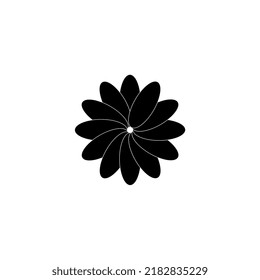 abstract ornament background, in black and white
