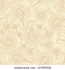 Abstract ornament background, seamless pattern, EPS8 - vector graphics.